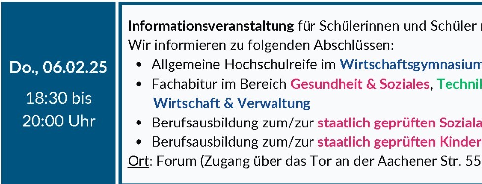 Info für SuS mit Mittlerem Schulabschluss,…