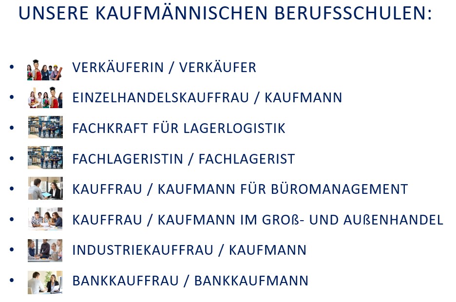 Beratung & Info kaufmännische Berufsausbildung…